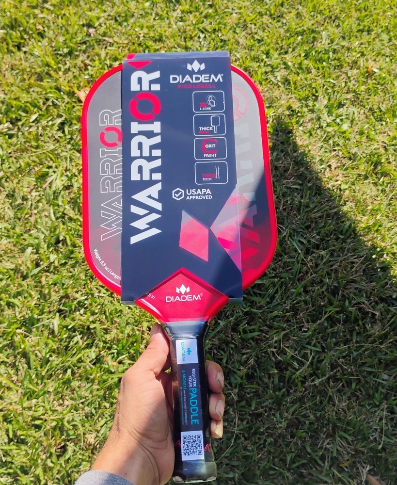 Warrior Pickleball Paddle - Red